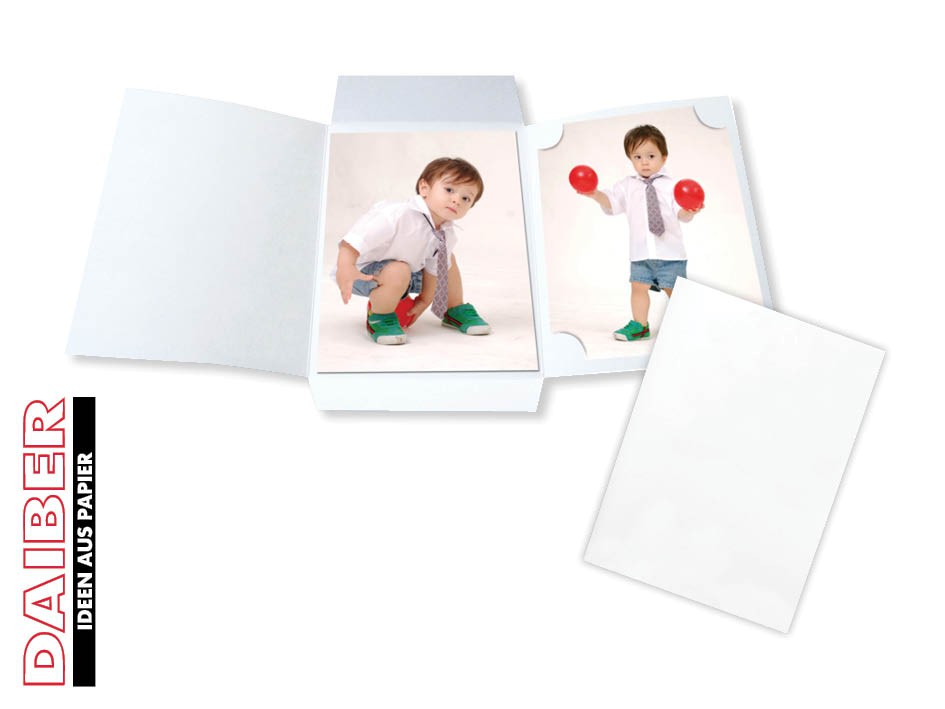 Kombimappe für Kinder "NEUTRAL WEIß", 50 Stück Kombimappe für Kinder "NEUTRAL WEIß", 50 Stück